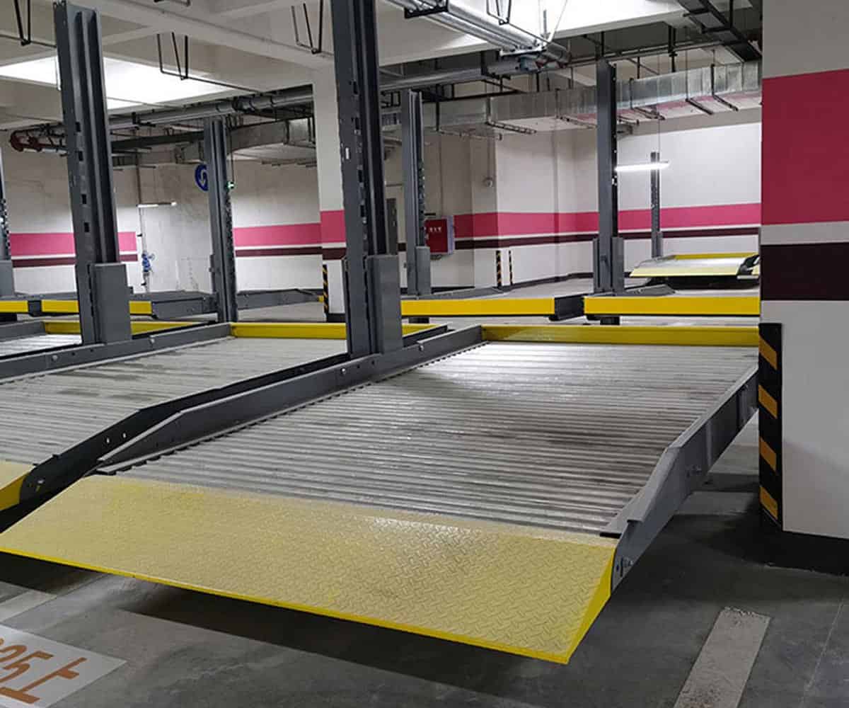 橫移式機械停車庫拆除